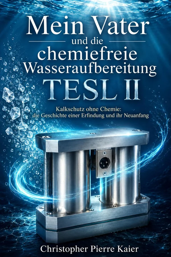 Buchcover: Mein Vater und die chemiefreie Wasseraufbereitung TESL II von Christopher Pierre Kaier